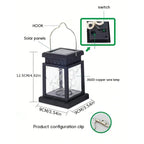 Solar Powered Lantern – Waterproof Outdoor Hanging & Table LED Light - My Store