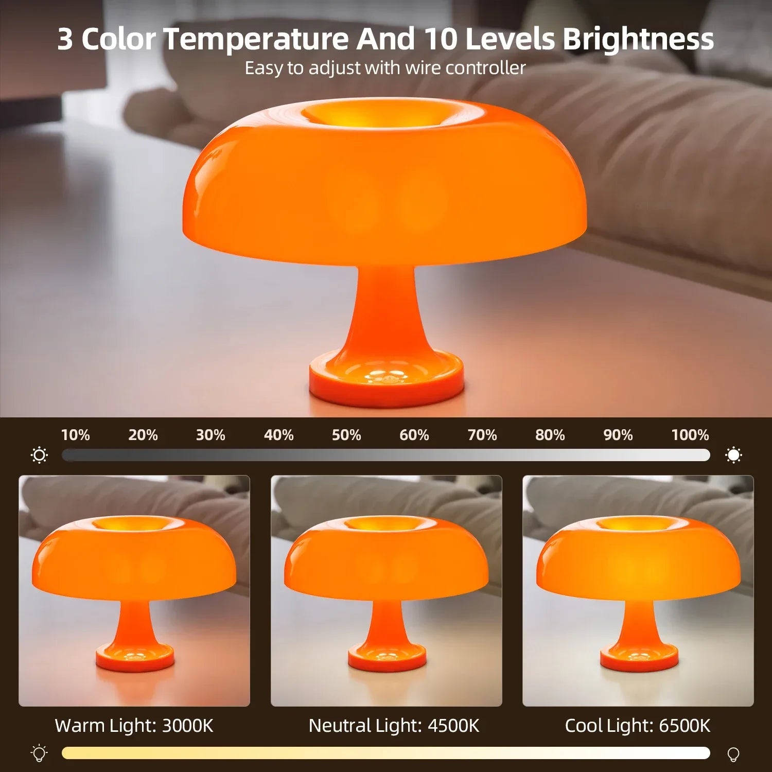 Modern Mushroom Decorative Table Lamp - My Store