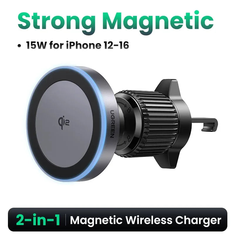 Magnetic Car Charger – Fast Wireless Charging Mount for Smartphones - My Store