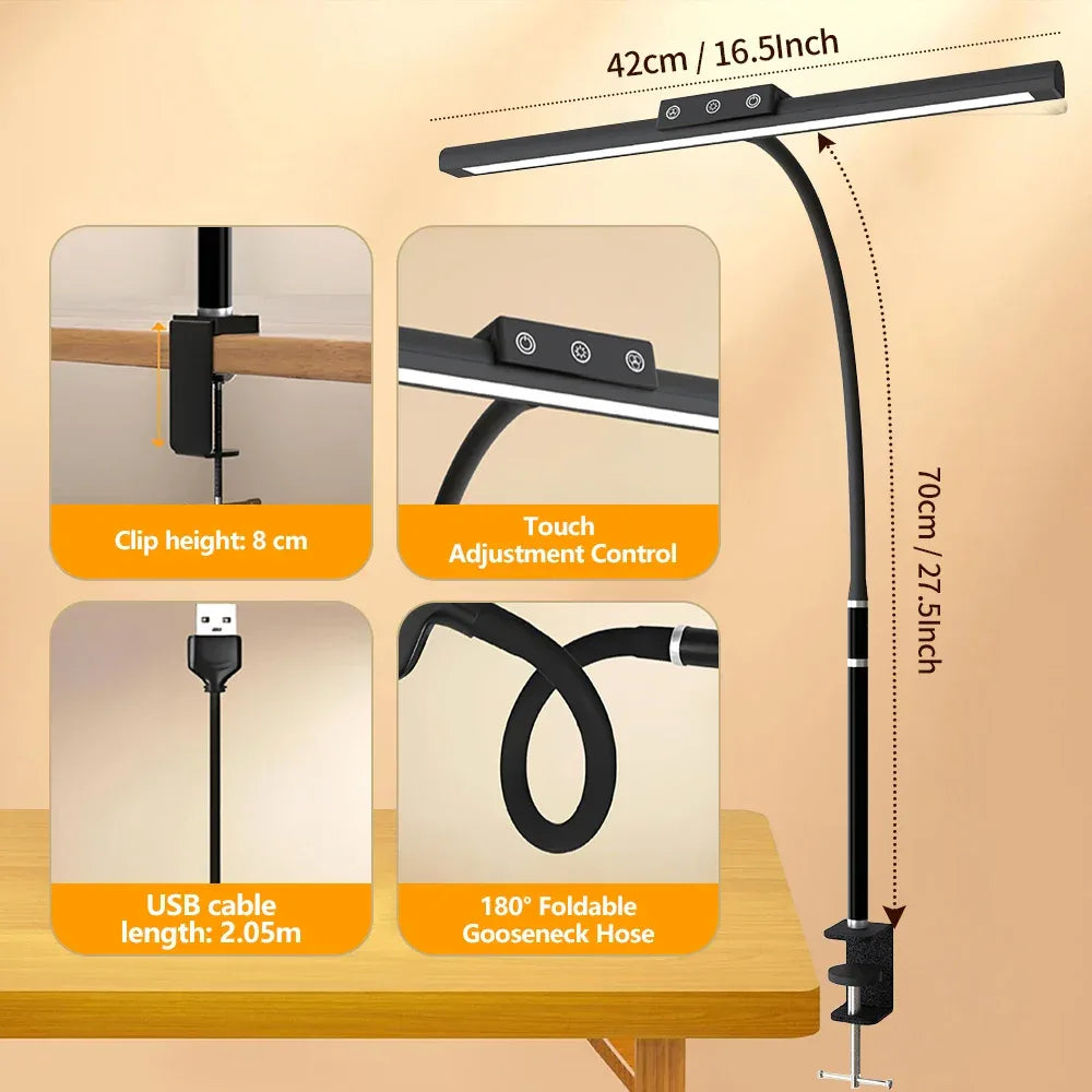 Computer Monitor LED Desk Lamp – 5 Color Temperatures & Dimmable - My Store