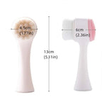 2-in-1 Silicone Facial Cleansing Brush – Manual Exfoliator & Massager - My Store