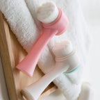 2-in-1 Silicone Facial Cleansing Brush – Manual Exfoliator & Massager - My Store