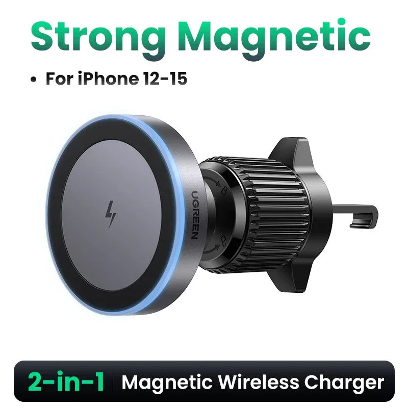 Magnetic Car Charger – Fast Wireless Charging Mount for Smartphones - My Store