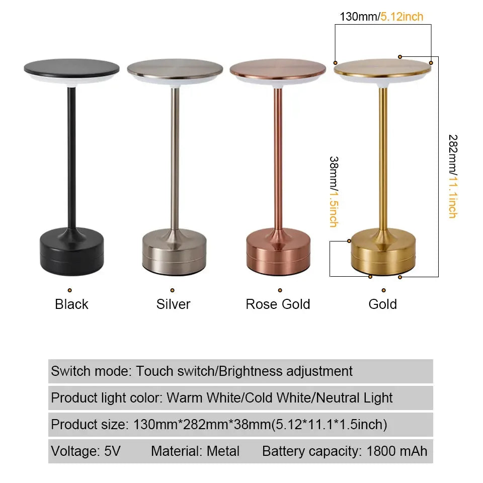 Touch Control LED Table Lamp - My Store