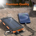 20000mAh Solar Power Bank – Portable Charger with Solar Panel - My Store