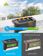 16-Pack Outdoor Solar Deck Lights – LED Step & Path Lights - My Store