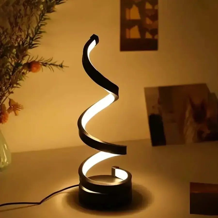 Spiral LED Dimmable Desk Lamp - My Store