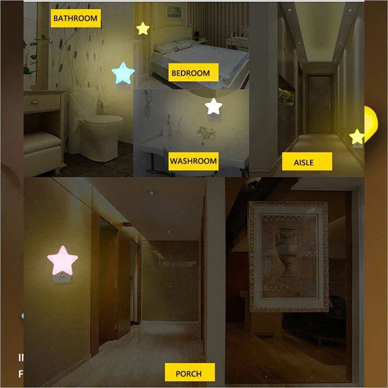 Plug-In LED Star Night Lamp - My Store