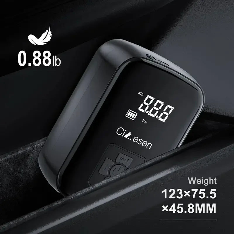 Portable Tire Inflator – 150 PSI Cordless Air Compressor - My Store