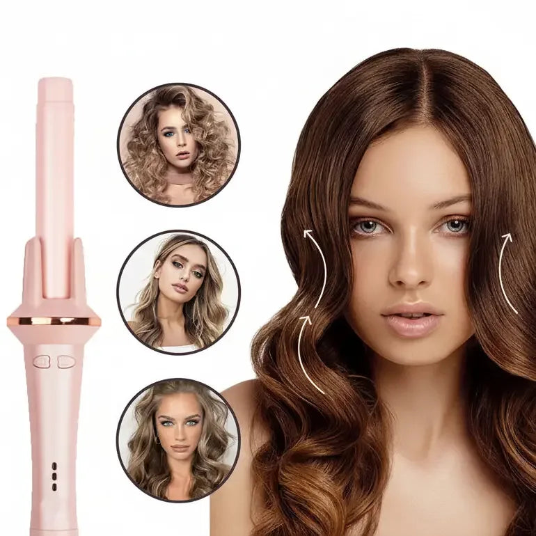 Automatic Curling Iron – Rapid Heat Ceramic Curler - My Store