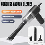 Portable Cordless Car Vacuum Cleaner – High Power Suction - My Store