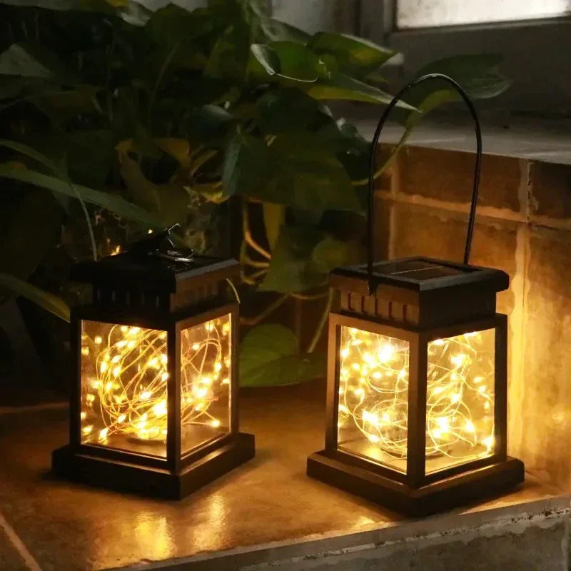 Solar Powered Lantern – Waterproof Outdoor Hanging & Table LED Light - My Store
