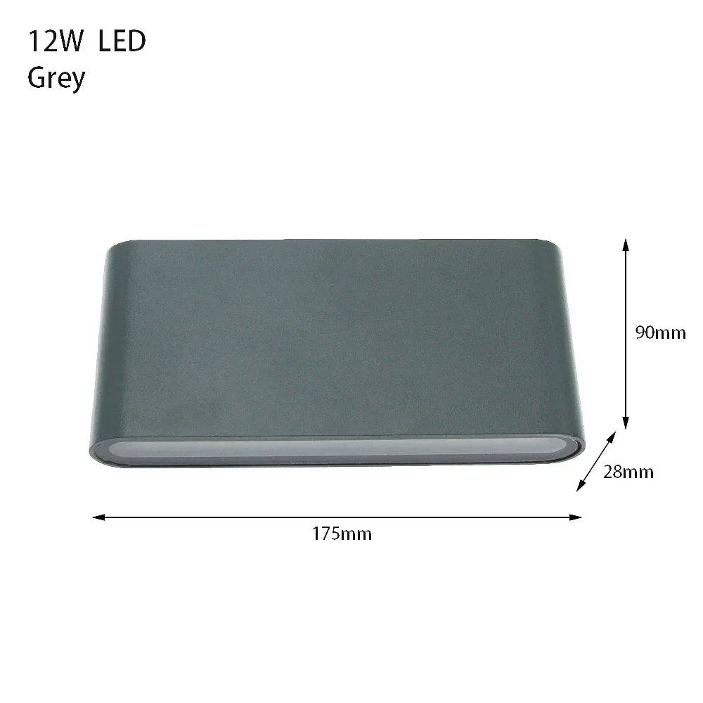 Waterproof LED Wall Light – Outdoor Wall Sconce - My Store