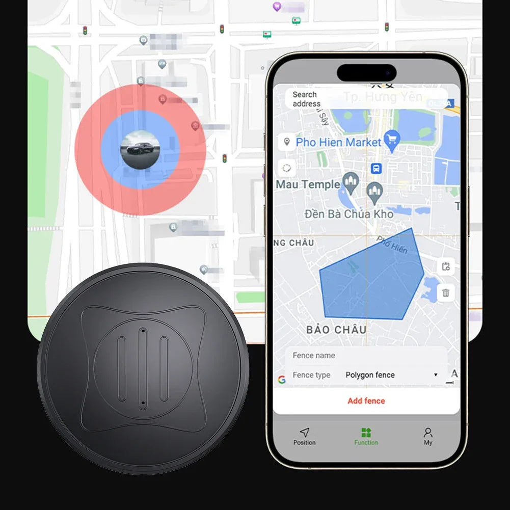 Mini Magnetic GPS Tracker – Real-Time Location Device - My Store